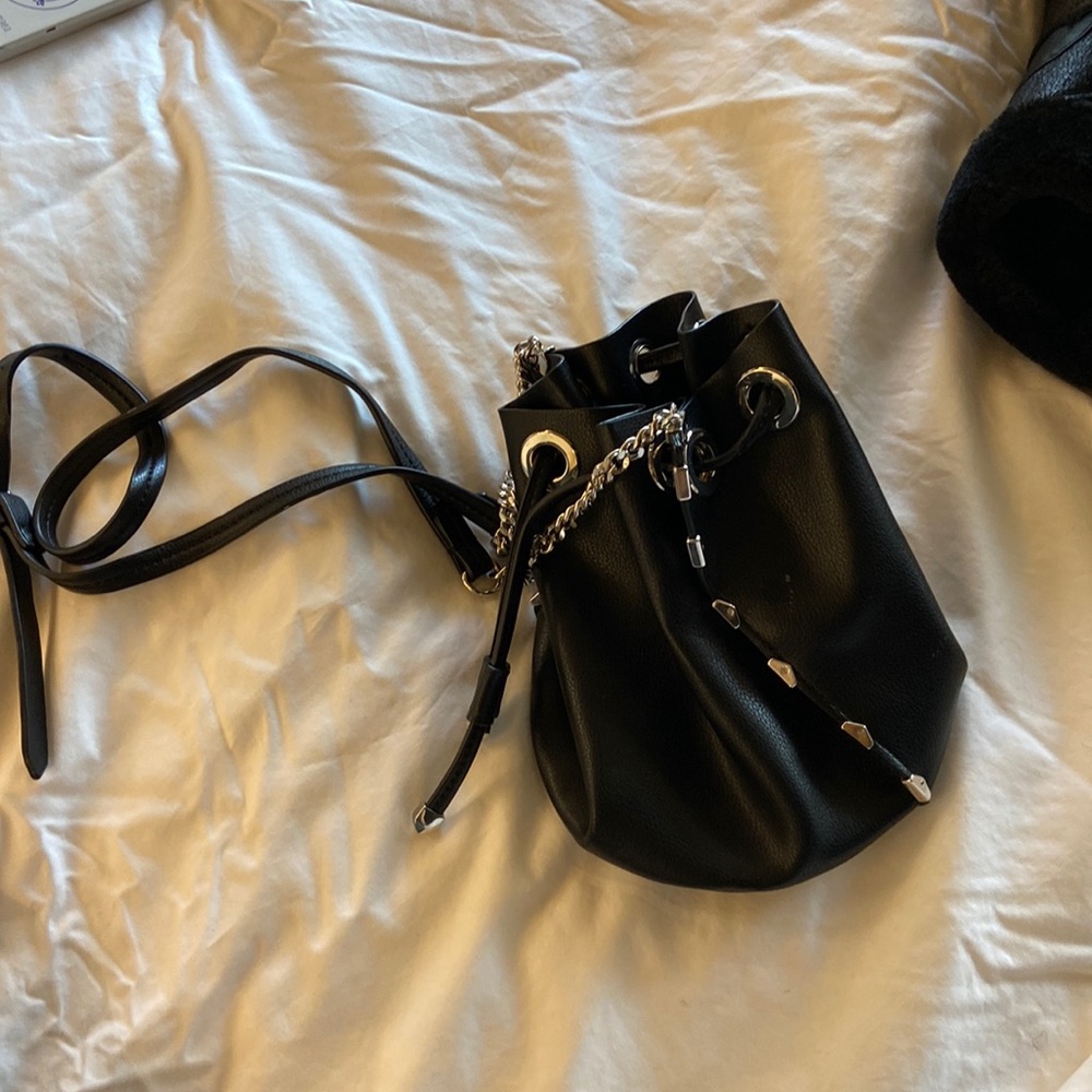 Zara small bucket bag